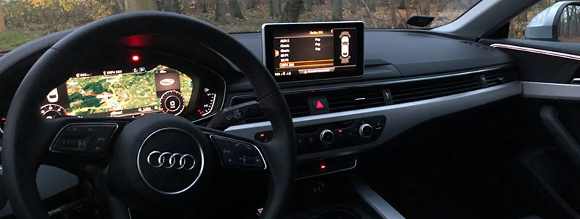 Audi A5 Sportback 2017 Rat Display
